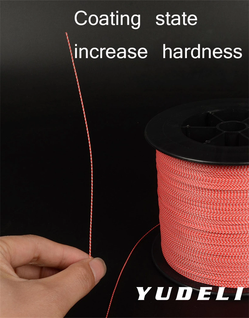 100 M-1000 M 8-Strand PE Fishing Line Red and White Braided Tightly Glued Fishing Line