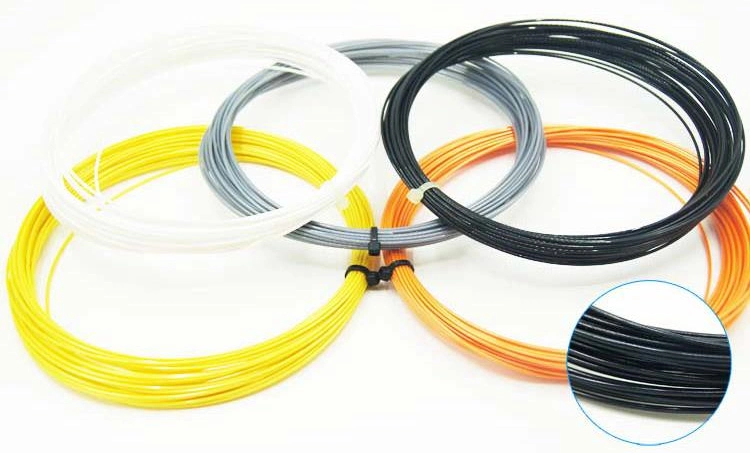 Hot Sale High Resilience 1.2mm/1.25mm/1.36mm Nylon Tennis Racket String