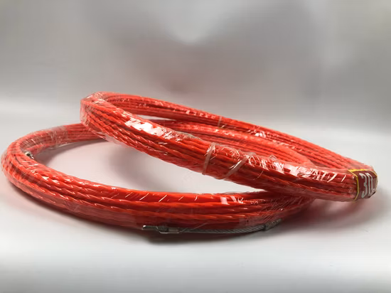 High Quality 3mm4mm Fish Tape Line 15-60m Cable Puller Wire, Nylon Fish Tape Wire