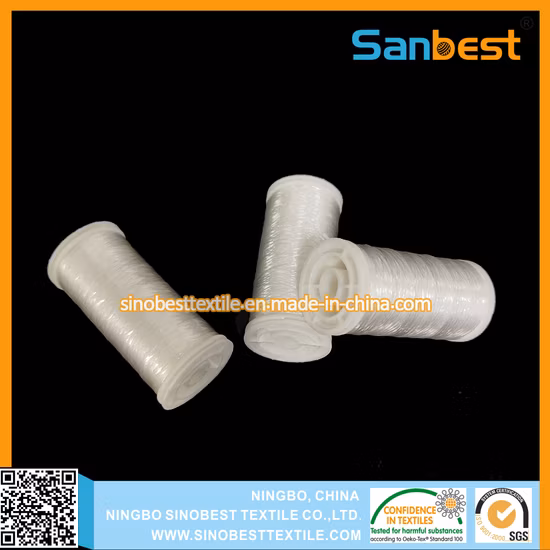 Hilo de coser de monofilamento de nailon para operaciones de punto ciego