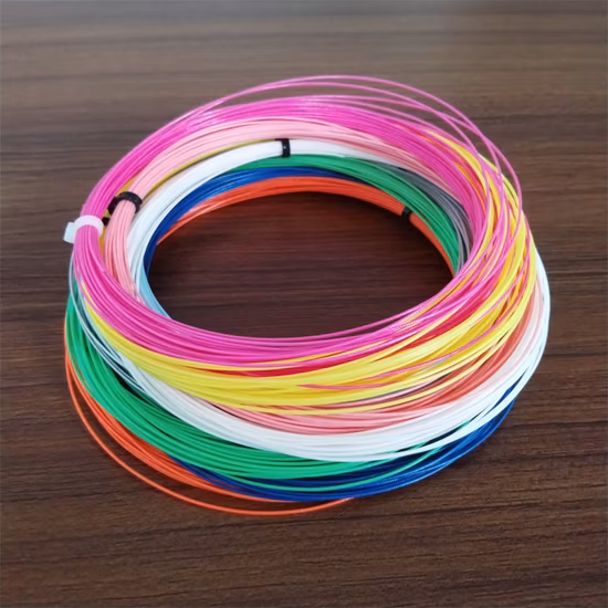 Cuerda de tenis de nailon de alta calidad, carrete de 220 M, cuerda de raqueta de bádminton
