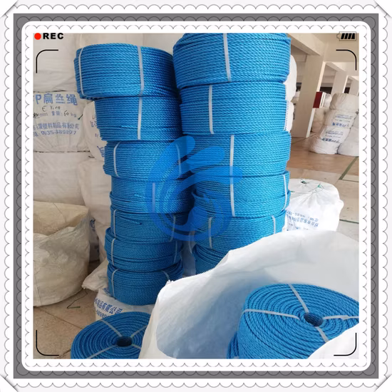 Cuerda de pesca de cuerda de embalaje de cuerda de escalada multicolor de Material personalizado de alta resistencia de fábrica de China