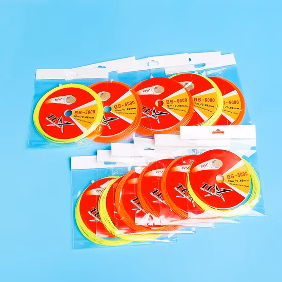 Cuerda para raqueta de tenis de bádminton Rainbow