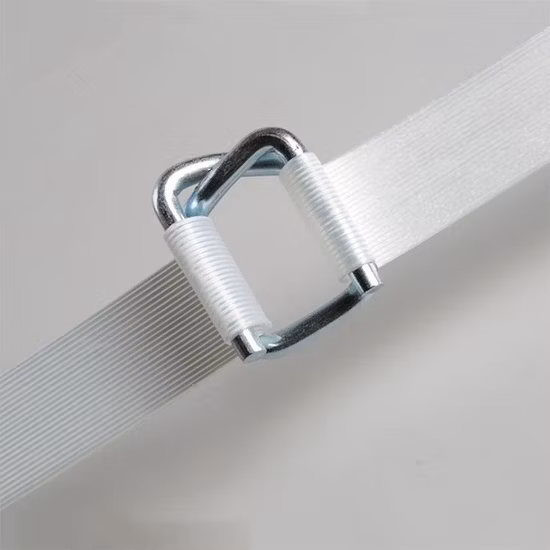 Fleje de fibra flexible de 32 mm Correa de cordón de poliéster compuesto resistente Fleje de fibra de poliéster Correa de unión, embalaje de neumáticos Fleje de cordón compuesto de poliéster